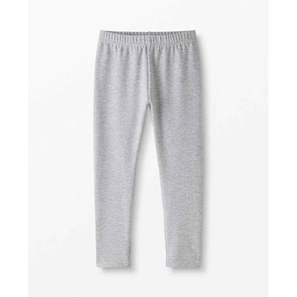 Hanna Andersson Leggings Girls 80 Heather Grey Bright Basics Legging Pant Play
